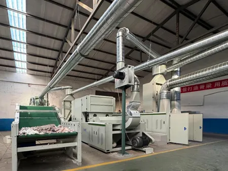 Textile Waste Recycling Line